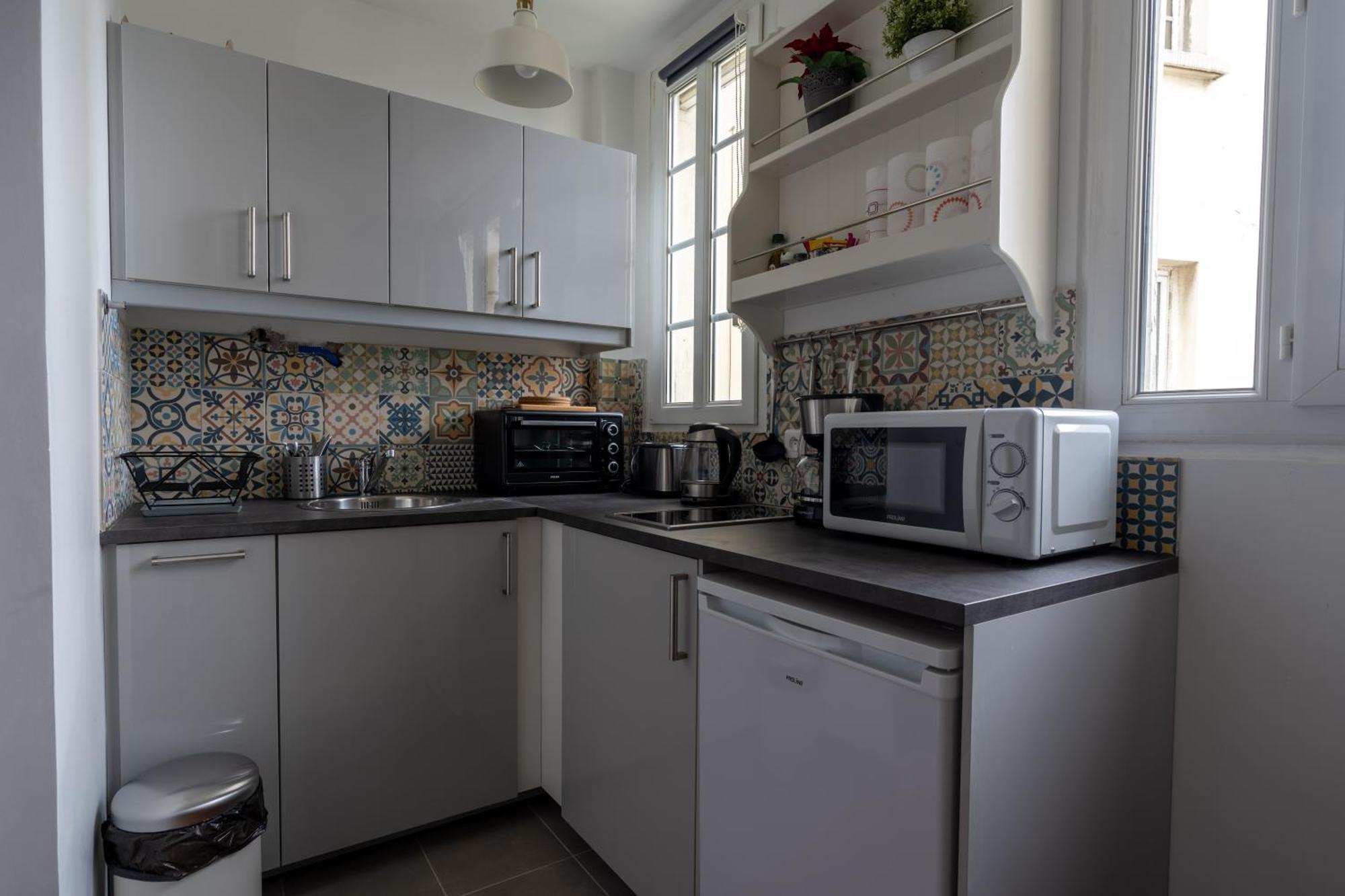 Appartement Charmant 2 pièces pour 4 personnes à Courbevoie Extérieur photo