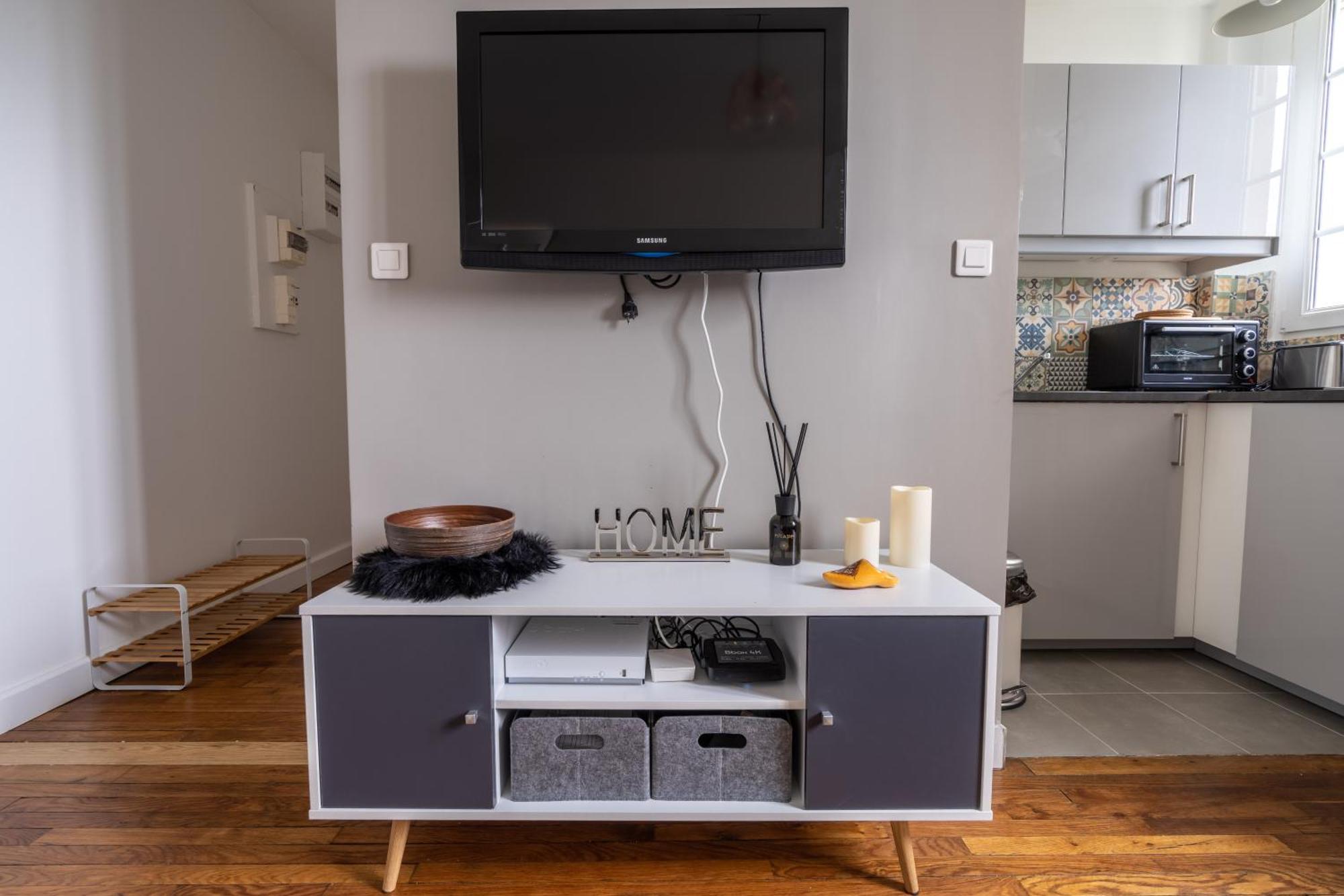 Appartement Charmant 2 pièces pour 4 personnes à Courbevoie Extérieur photo